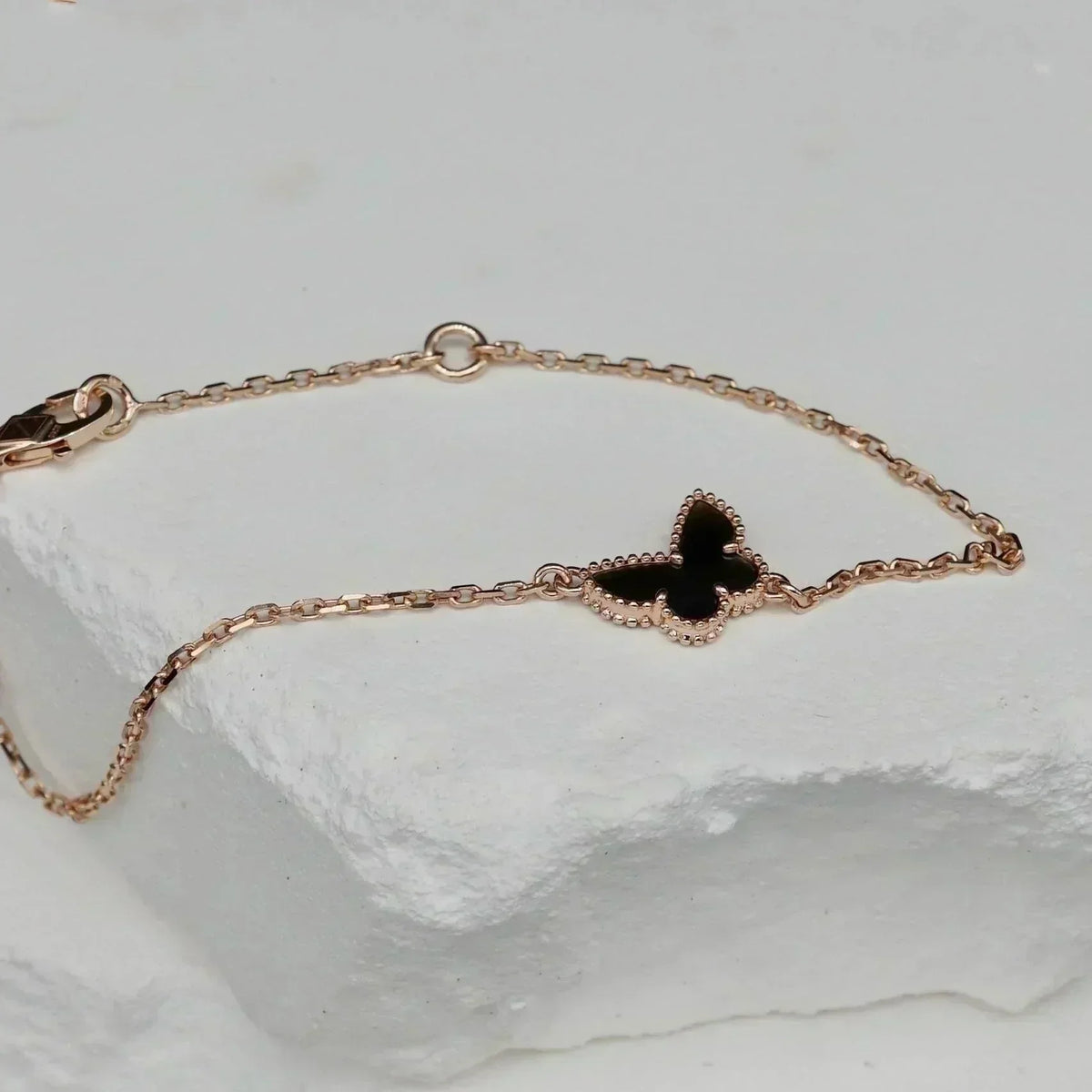 [⭐Miroze]BUTTERFLY ONYX  バタフライ ブレスレット