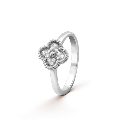 [⭐Miroze]CLOVER DIAMOND RING