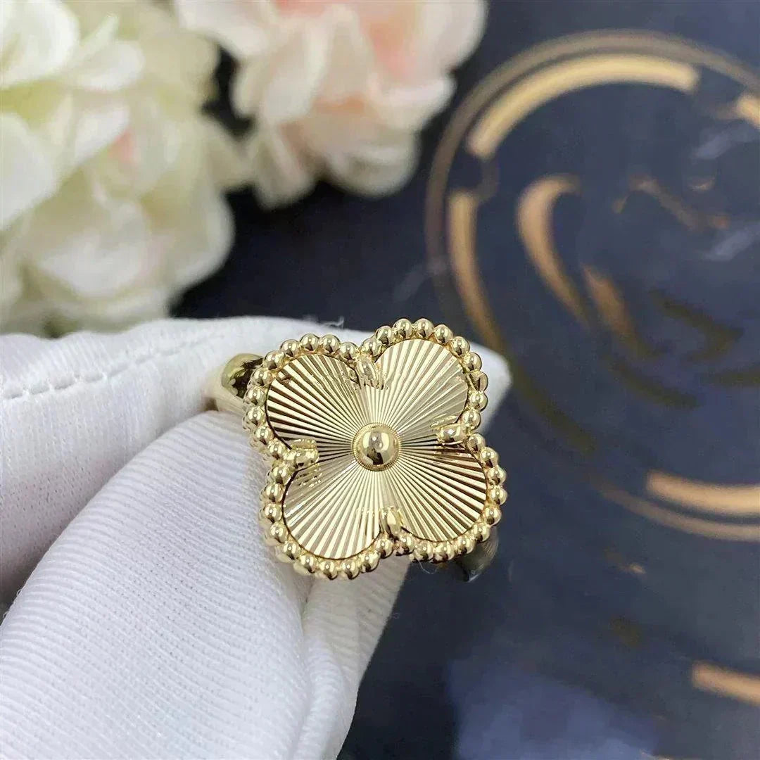 ⭐Miroze CLOVER GOLD RING