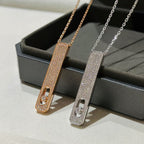 [⭐Miroze]MY FIRST DIAMOND PAVED NECKLACE