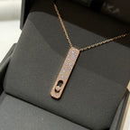 [⭐Miroze]MY FIRST DIAMOND PAVED NECKLACE