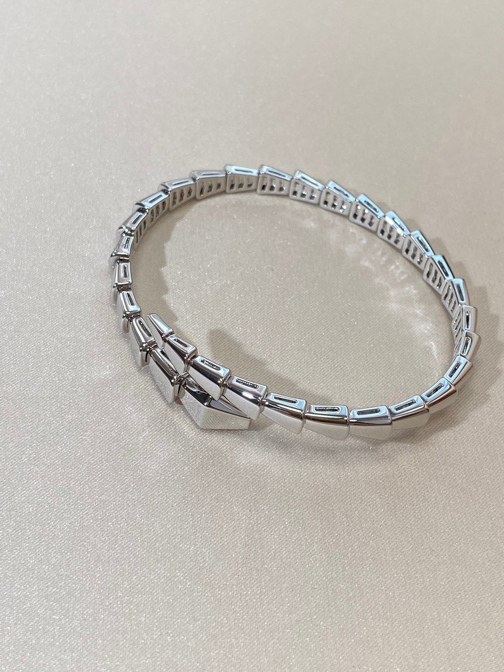 [⭐Veya]SERPENTI VIPER SILVER BRACELET