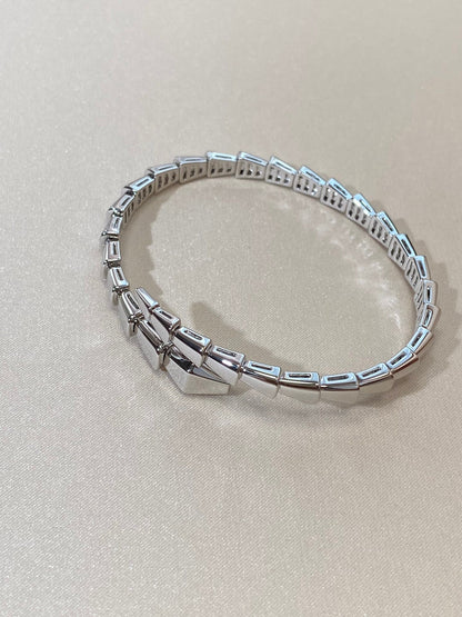 [⭐Miroze]SERPENTI VIPER SILVER BRACELET