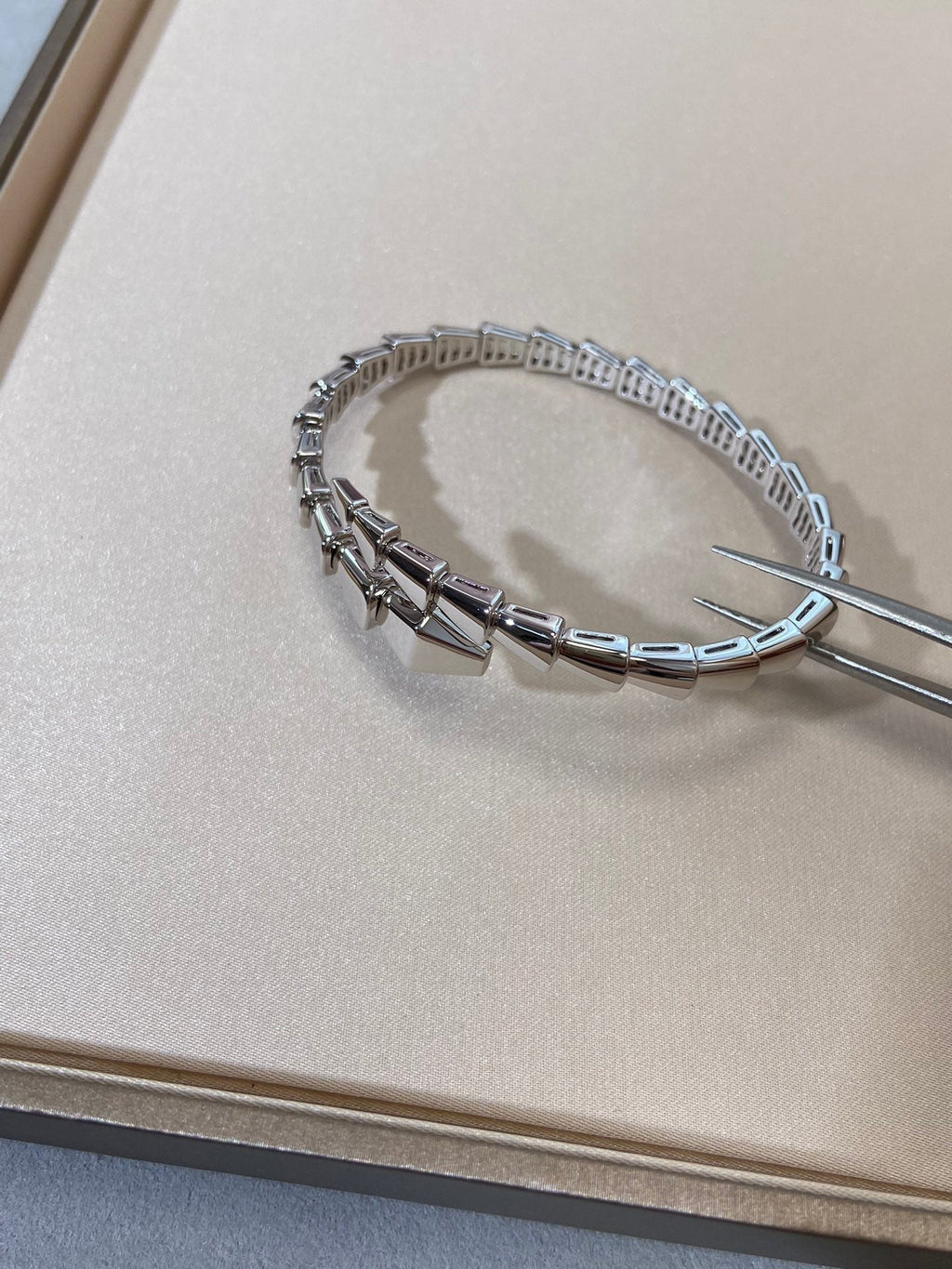 [⭐Veya]SERPENTI VIPER SILVER BRACELET