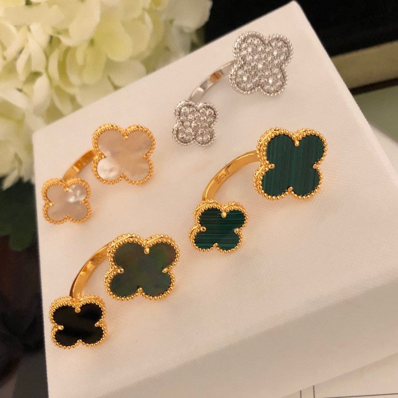 ⭐Miroze CLOVER BETWEEN THE FINGER RING