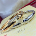 ⭐Miroze PANTHERE SILVER OPEN BRACELET