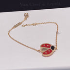 ⭐Miroze LUCKY SPRING 1 MOTIF PINK GOLD BRACELET