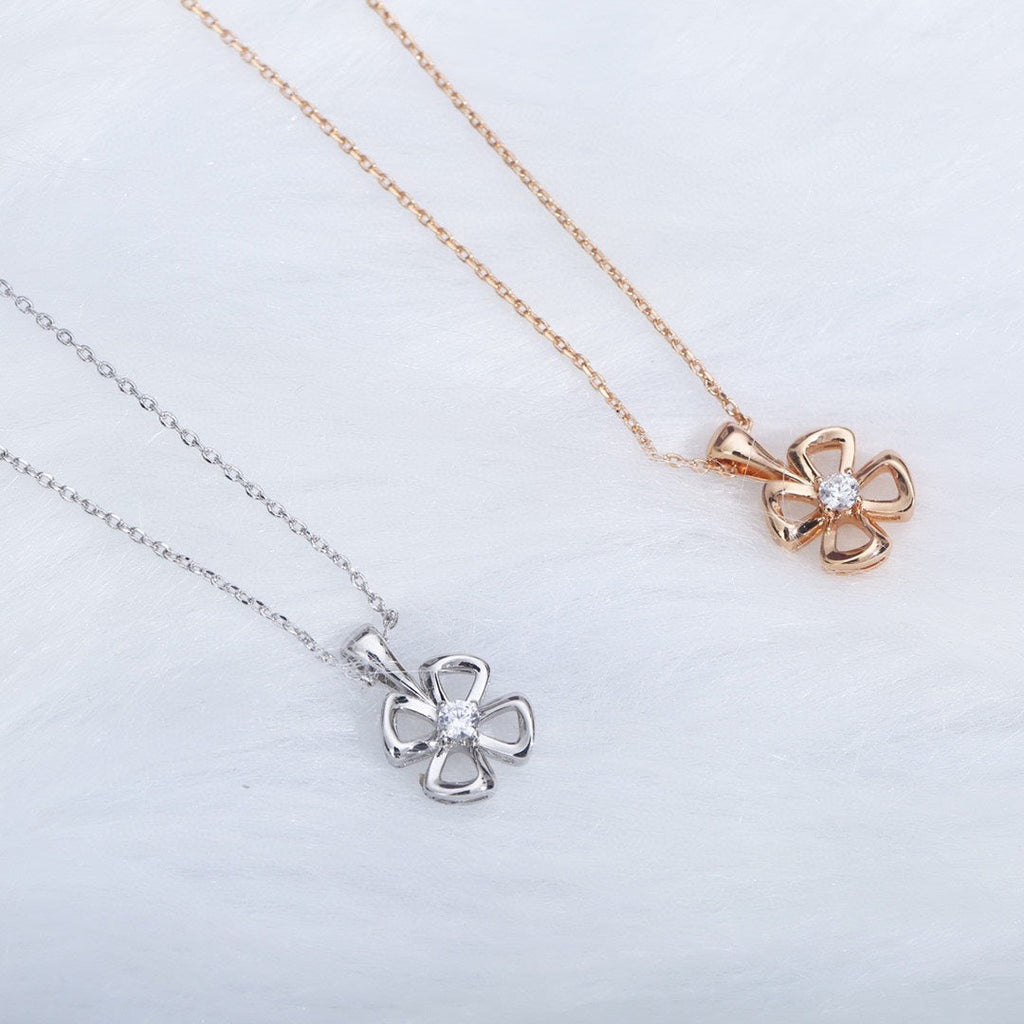 [⭐Veya]FIOREVER NECKLACE DIAMOND CENTER