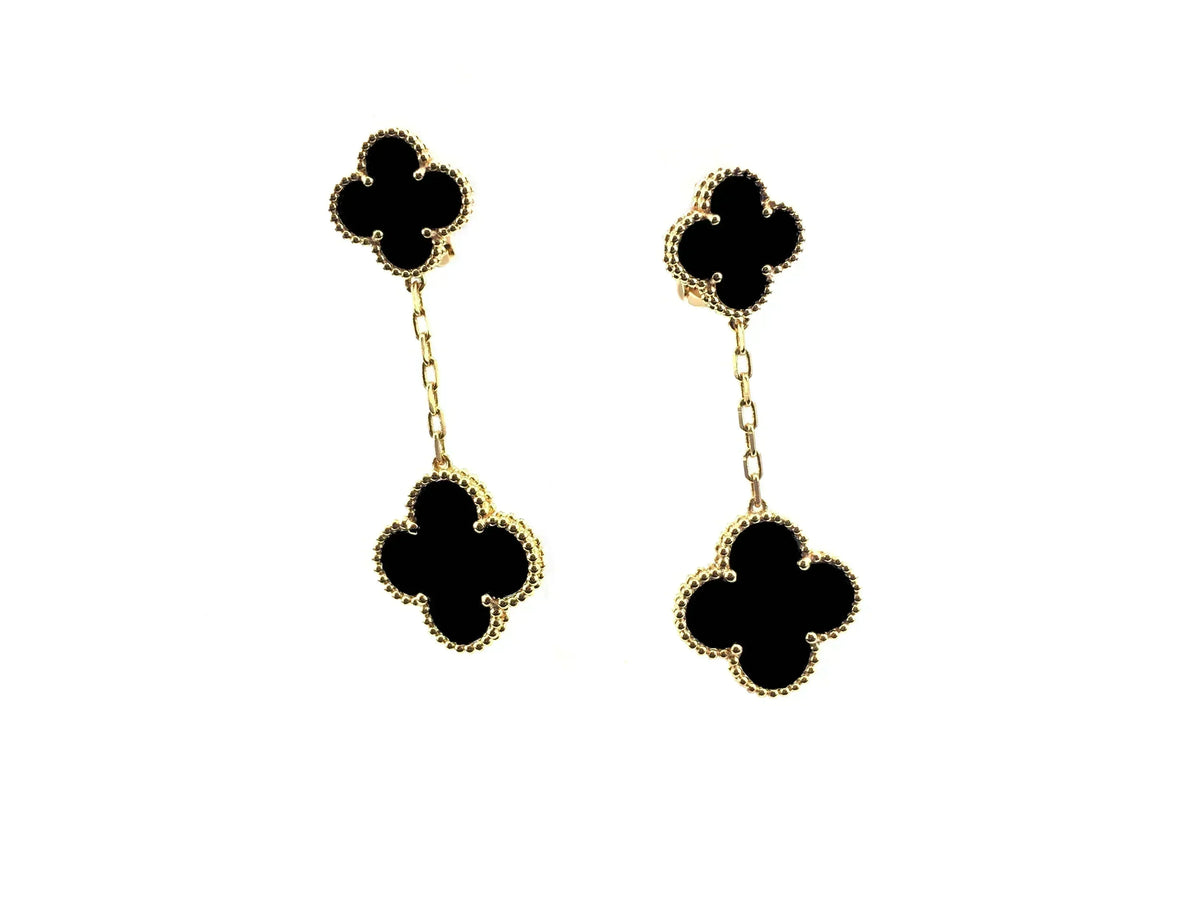⭐Miroze CLOVER 2 MOTIFS  EARRINGS (MULTIPLE CHOICESC