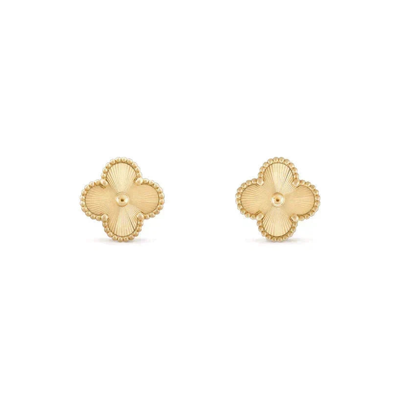 ⭐Miroze CLOVER MEDIUM 1 MOTIFS LASER EARRINGS