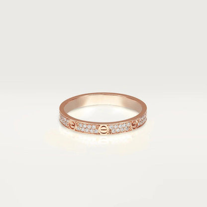 [⭐Miroze]LOVE RING 2.65MM DIAMOND