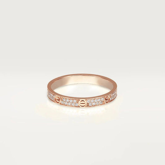[⭐Miroze]LOVE RING 2.65MM DIAMOND