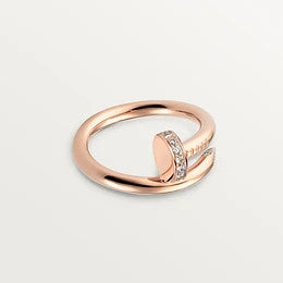 ⭐Miroze JUSTE RING 2.65MM PINK GOLD DIAMOND