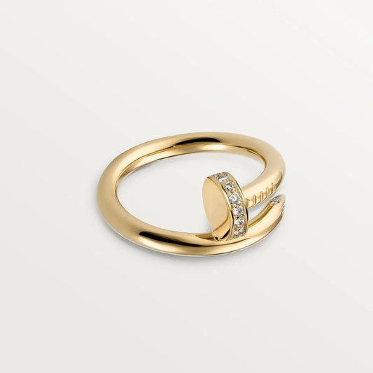 [⭐Miroze]JUSTE RING 2.65MM GOLD DIAMOND