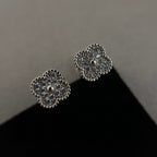 ⭐Miroze CLOVER MINI DIAMOND STUD EARRINGS