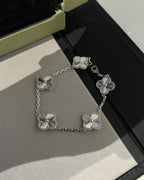 [⭐Miroze ]New  CLOVER 5 MOTIF LASER BRACELET COLLECTION